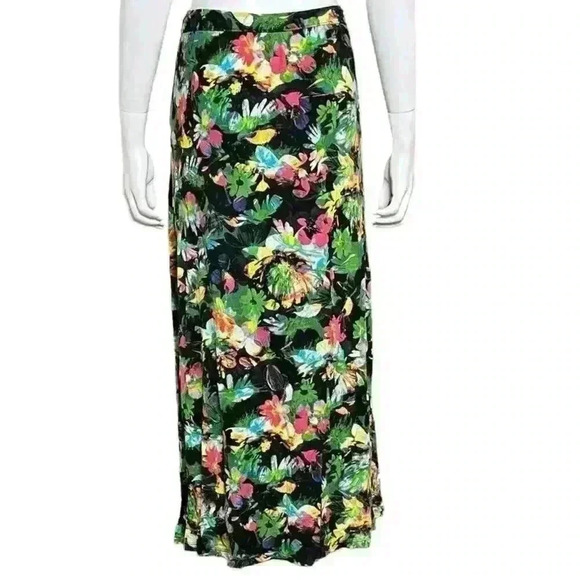 Bongo Molly Floral Maxi Skirt Junior Size Large - Picture 3 of 12